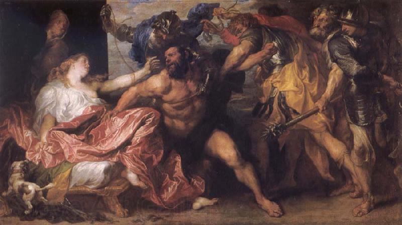 Anthony Van Dyck Samson and Delilah Norge oil painting art